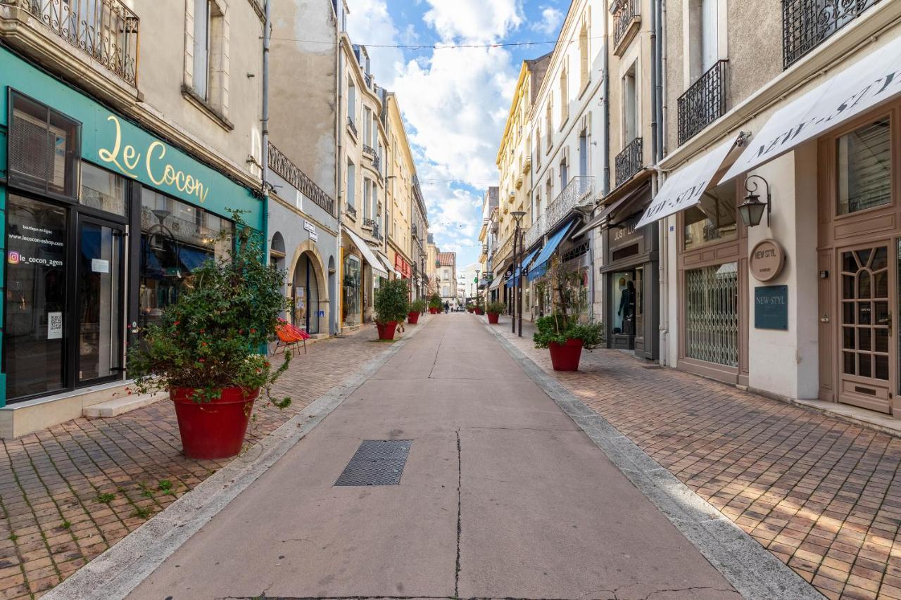 Appar Quartier Calm Coeur De Ville Agen Bagian luar foto