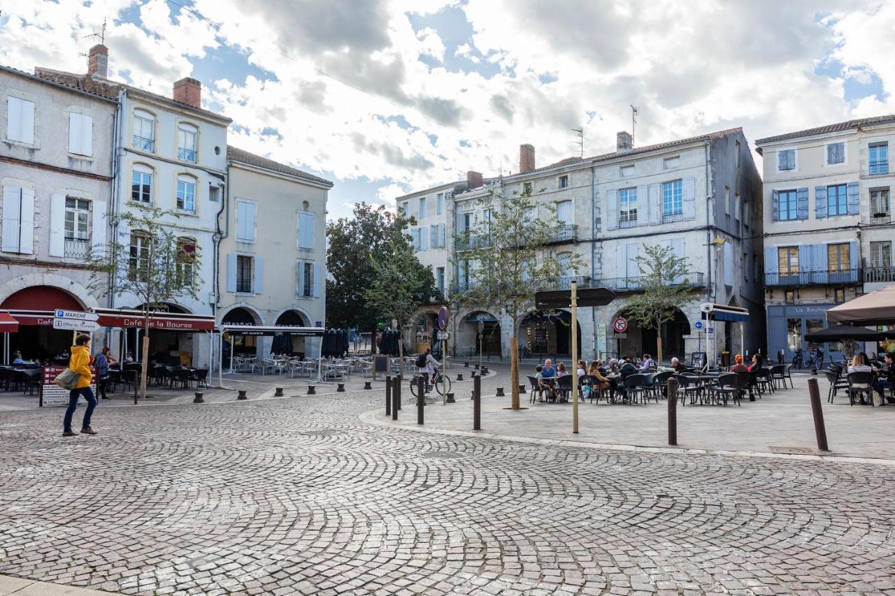 Appar Quartier Calm Coeur De Ville Agen Bagian luar foto